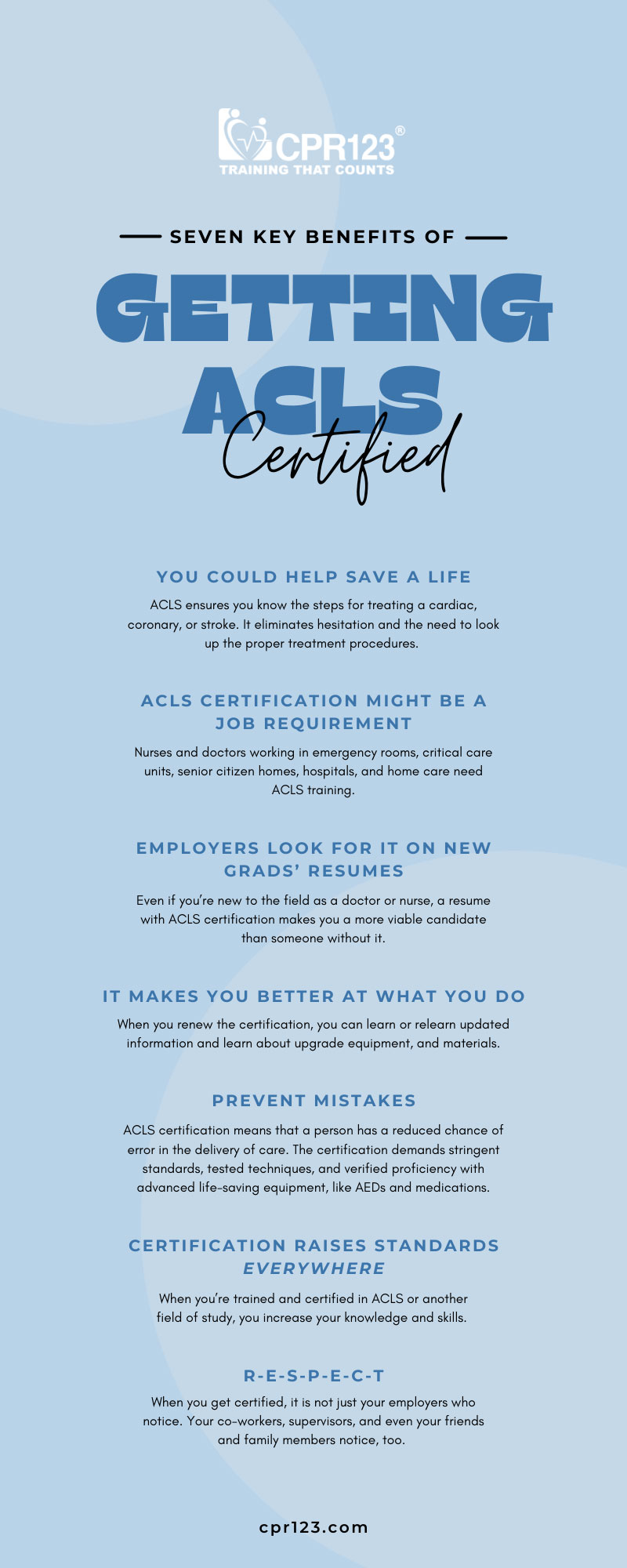 7 Key Benefits of Getting ACLS Certified
