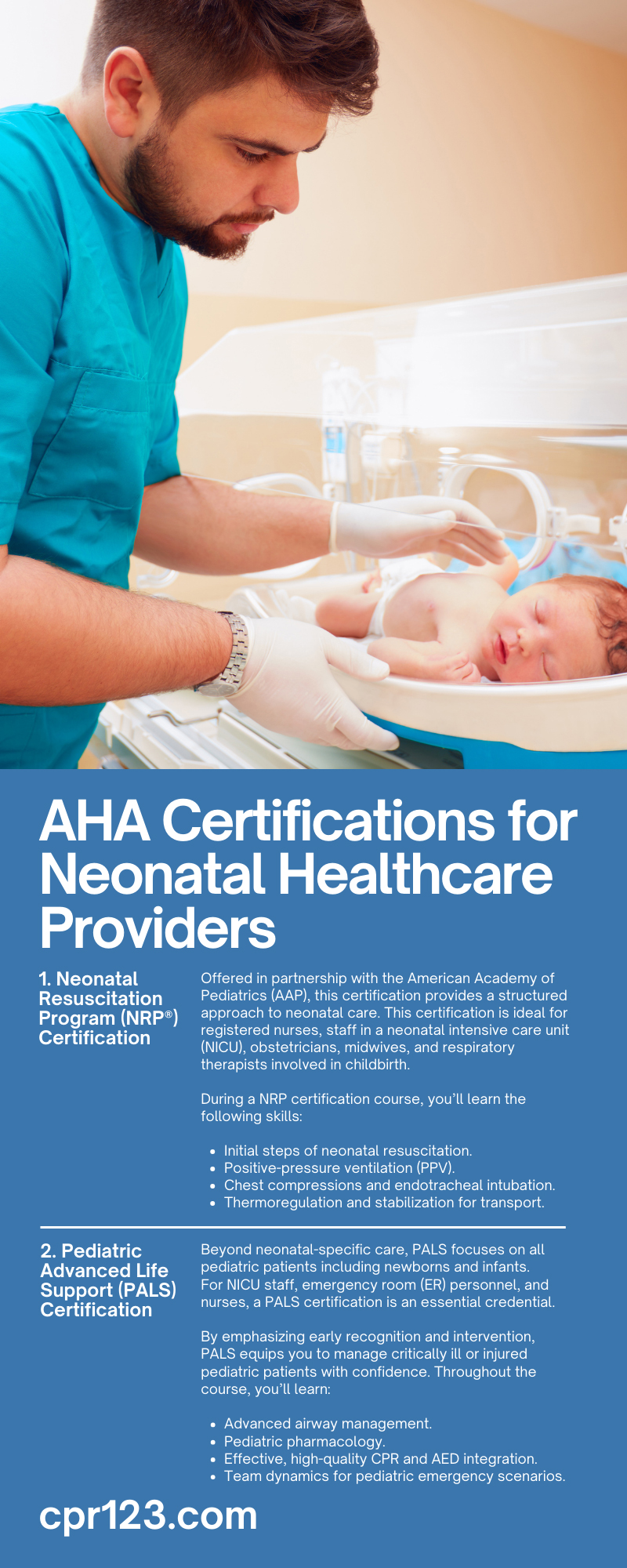 AHA Certifications for Neonatal Healthcare Providers